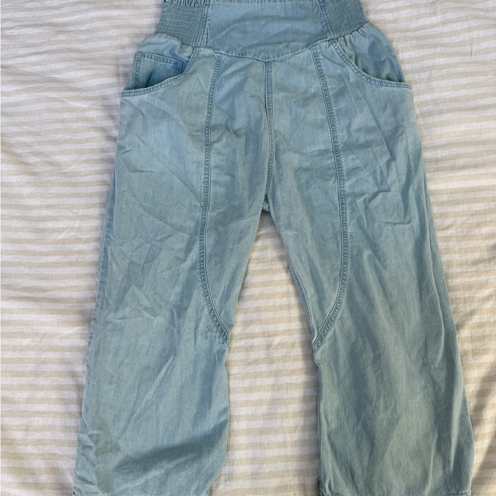 Free People Light Blue Trousers